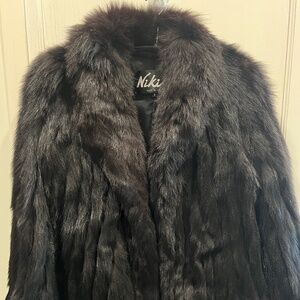 Saga Fox Genuine Fur Coat